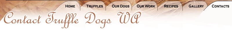 Contact Truffle Dogs WA